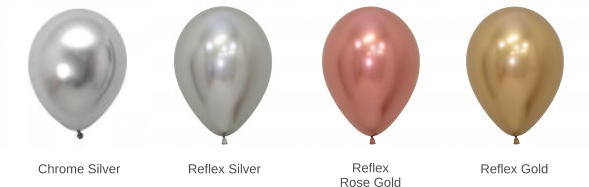 Reflex Silver Chrome Silver ReflexRose Gold Reflex Gold