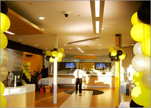 P14 New Bank Opening Balloons add a sense of excitement and occassion