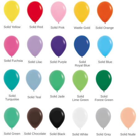 Jade Colour Chart