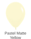 Pastel Matte Yellow