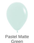 Pastel Matte Green