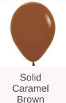 Solid Caramel Brown