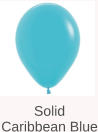 Solid Caribbean Blue