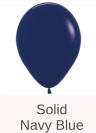 Solid Navy Blue