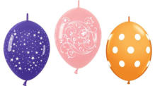 Link balloons - a range of stock decorative prints